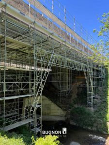 Angle de vue sur le pont de Gérignoz