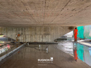 Sous le pont de Gérignoz