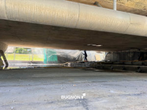 Sous le pont de Gérignoz